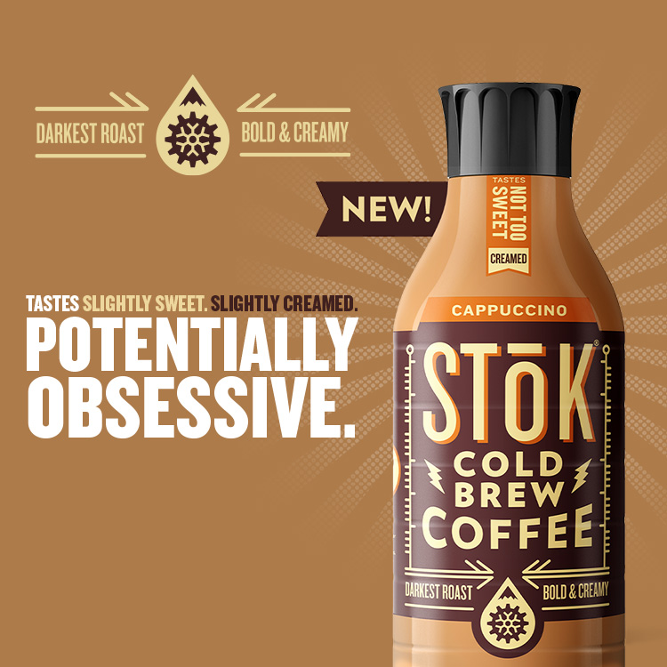 stok Cappuccino cold brew 48oz