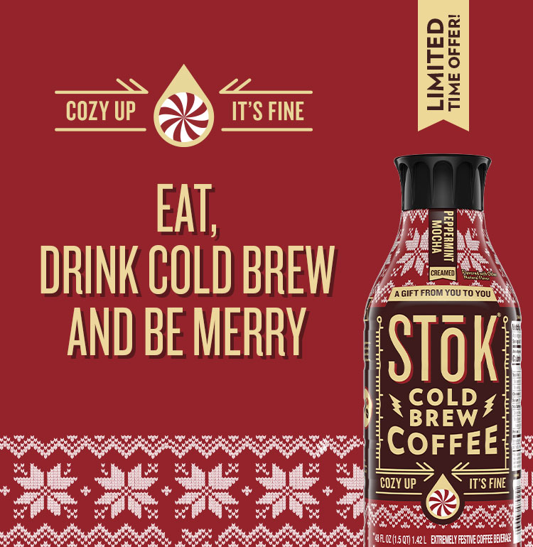 Peppermint Mocha Cold Brew Coffee 48oz