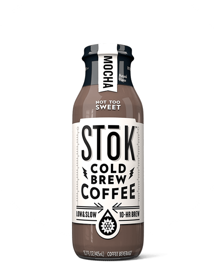 STōK Mocha Creamed Cold Brew Coffee 13.7 oz.