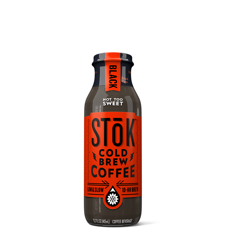 STōK Not Too Sweet Black Cold Brew Coffee 13.7 oz.