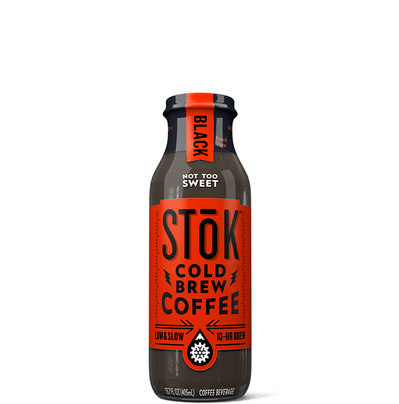 STōK Not Too Sweet Black Cold Brew Coffee 13.7 oz.