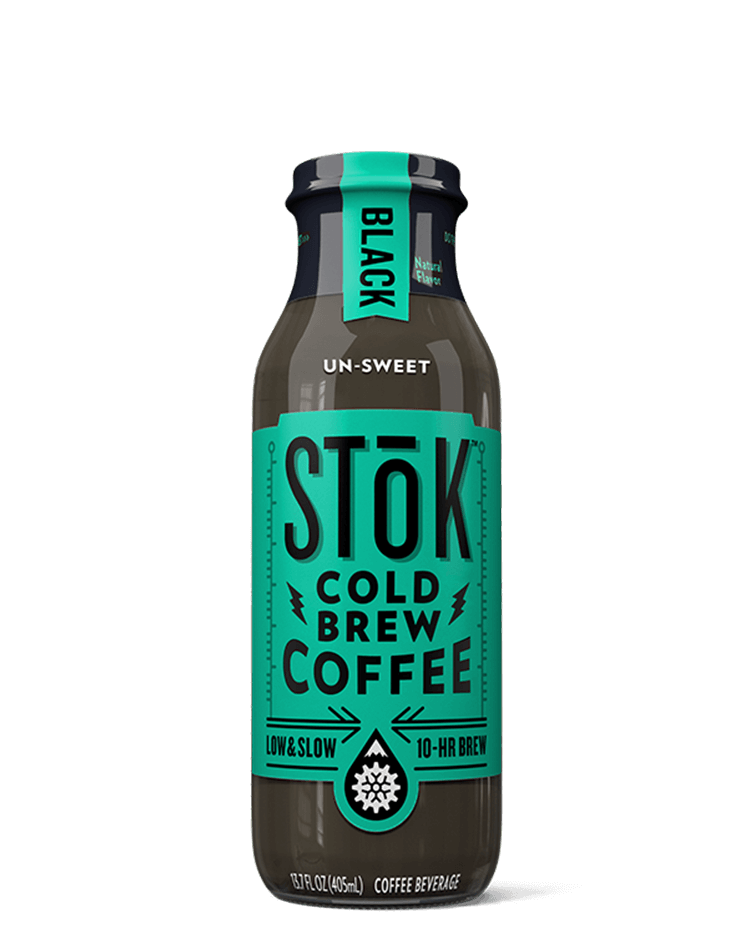 STōK Unsweet Black Cold Brew Coffee 13.7 oz.