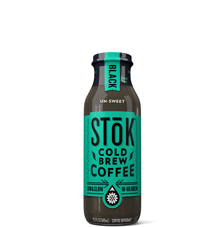 STōK Unsweet Black Cold Brew Coffee 13.7 oz.