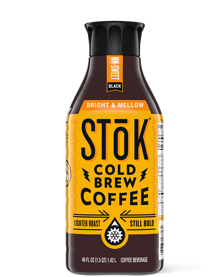 Stok 48 OZ UN-SWEET Bright & Mellow COLD BREW COFFEE