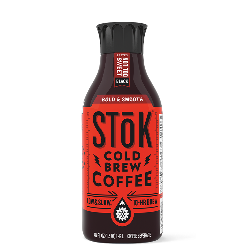Stok 48 OZ NOT TOO SWEET Black Cold Brew Coffee