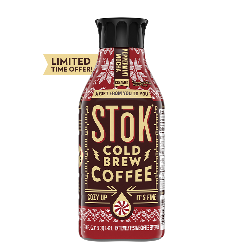 Peppermint Mocha Cold Brew Coffee 48oz