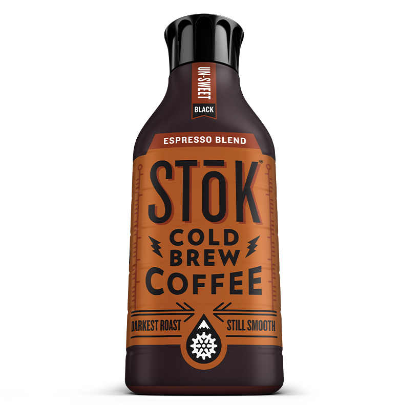 STōK Unsweet Black Espresso Cold Brew Coffee 48 oz.